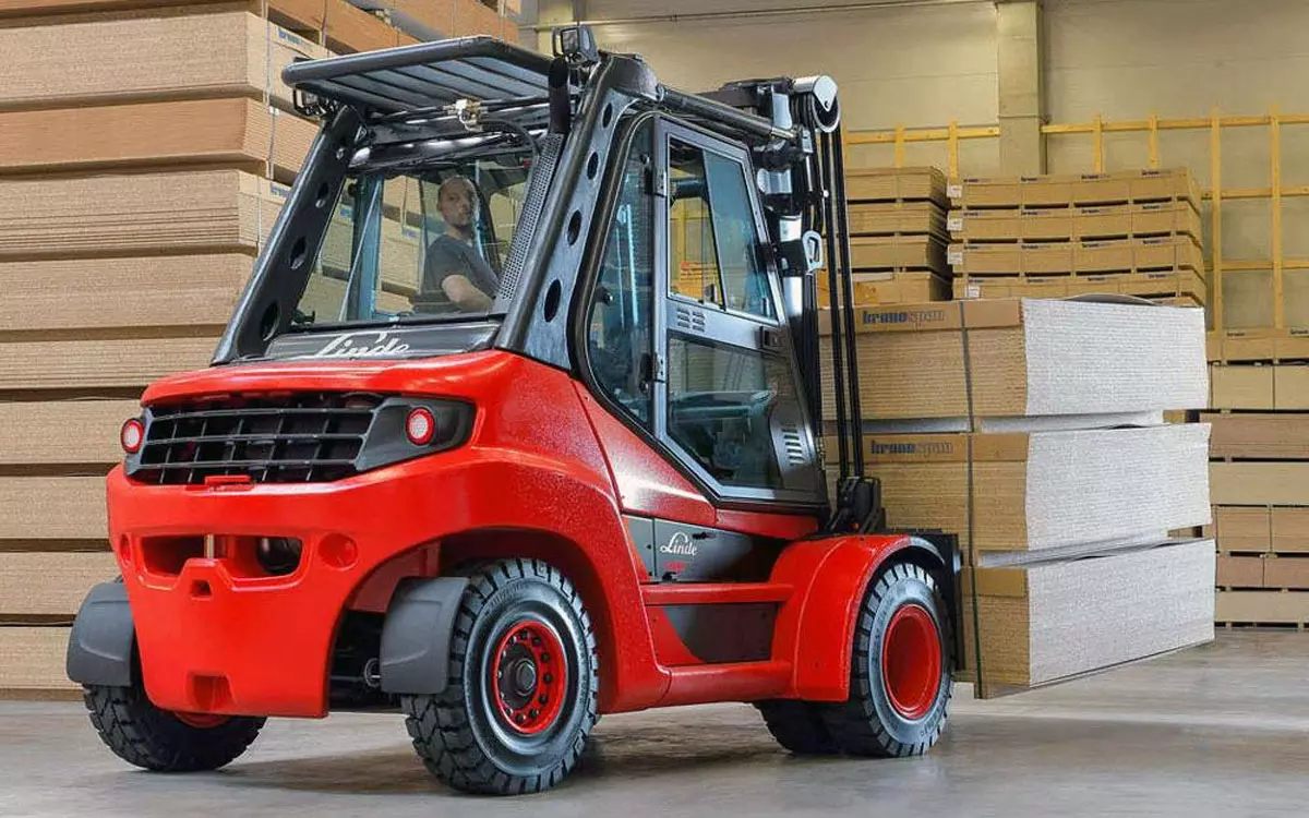 Linde diesel-wood
